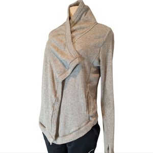 VSX Sport Victoria's Secret Knit Butterfly Cardigan Heather Gray Women's S